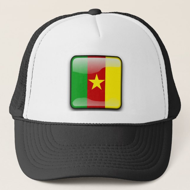 Boné Bandeira dos Camarões (Frente)