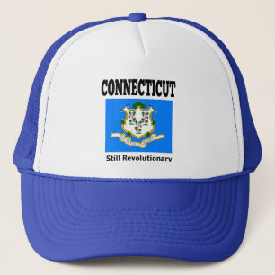 Boné bandeira e lema de Connecticut