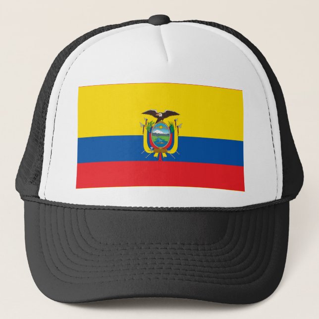Boné bandeira equatoriana (Frente)