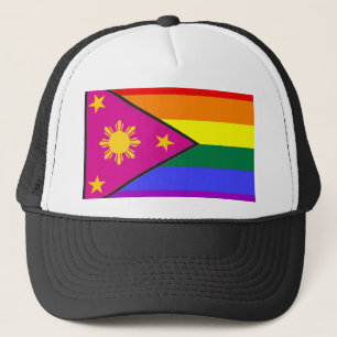 Boné Bandeira filipina do orgulho de GLBT