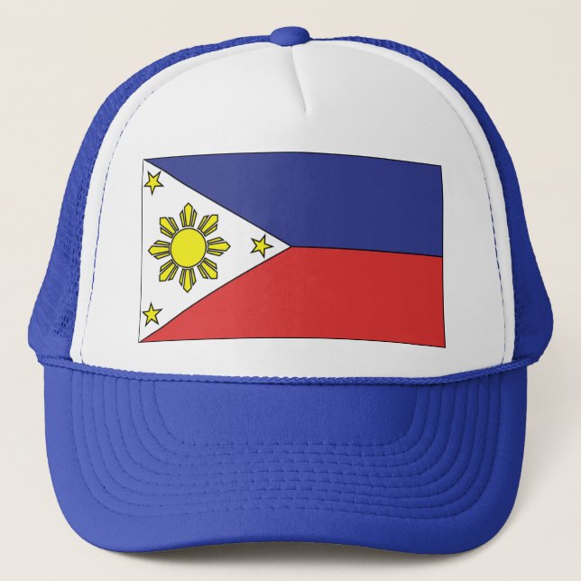 Boné Bandeira filipino (boné) (Frente)