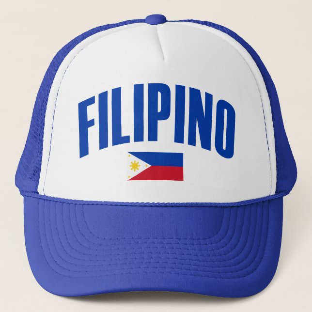 Boné Bandeira filipino filipina (Frente)