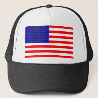 Boné Bandeira Gatos Pretos E Listras