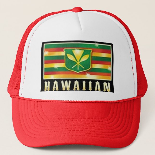 Boné bandeira havaiana (Frente)