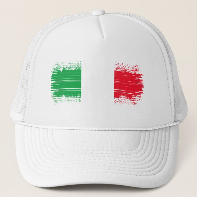 Boné Bandeira italiana (Frente)