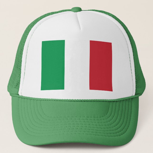 Boné Bandeira italiana - bandeira de Italia - Italia (Frente)