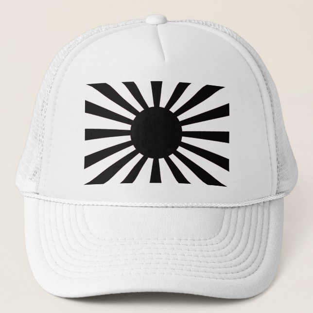 Boné Bandeira japonesa de Sun de ascensão (Frente)