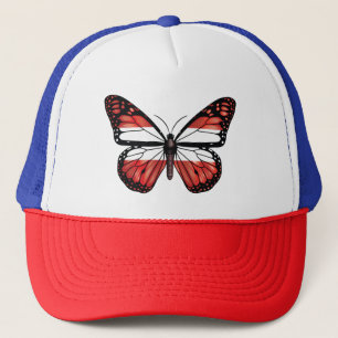Boné Bandeira Monarca da Borboleta Áustria