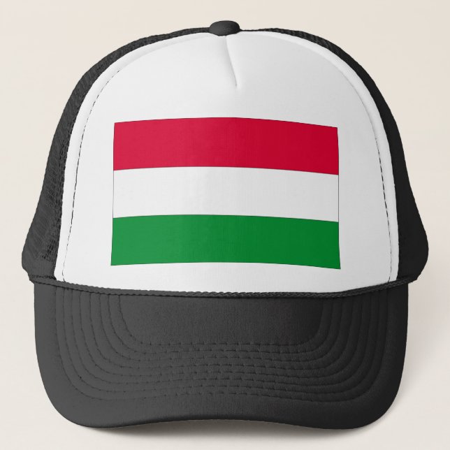 Boné Bandeira Nacional da Hungria (Frente)