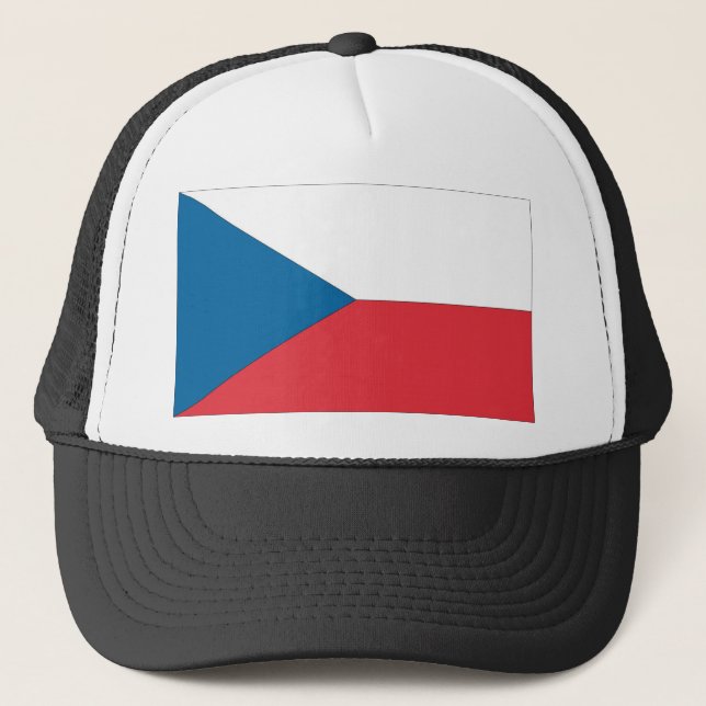 Boné Bandeira Nacional da República Checa (Frente)
