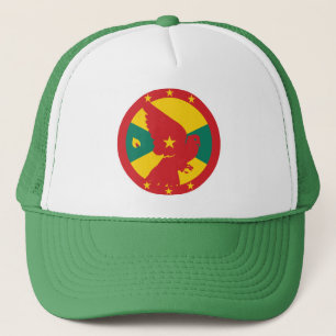 Boné Bandeira Nacional de Granada Dove Granadiana
