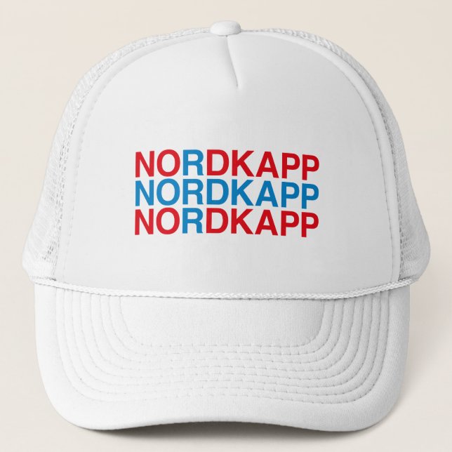 Boné Bandeira Norueguesa NORDKAPP (Frente)