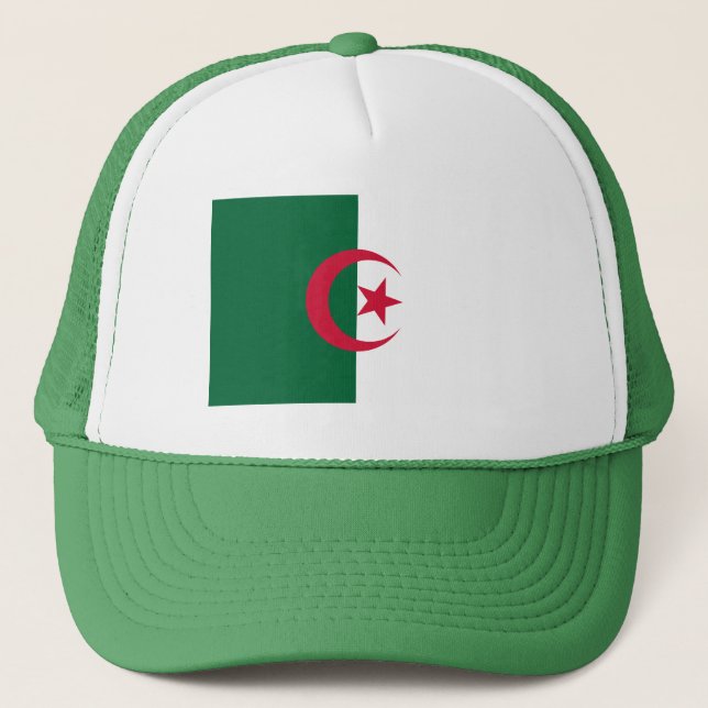 Boné Bandeira Patriótica Argelina (Frente)