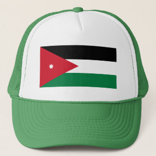 Boné Bandeira Patriótica da Jordânia