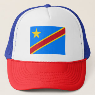 Boné Bandeira patriótica da república de Congo