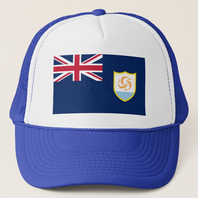 Boné Bandeira Patriótica de Anguilla (Frente)