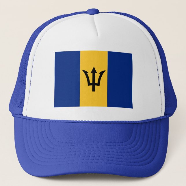 Boné Bandeira Patriótica de Barbados (Frente)