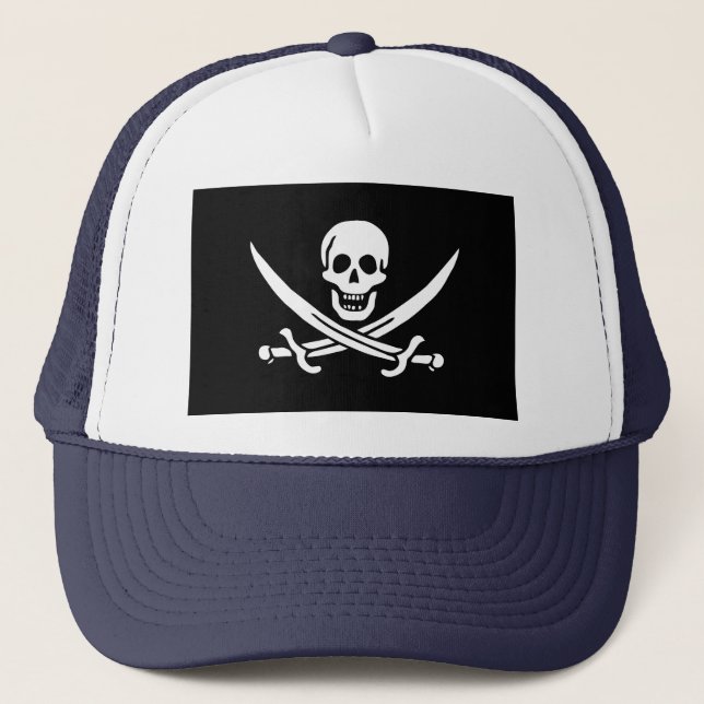 Boné Bandeira Pirata (Frente)