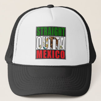 Boné Bandeira reta de Outta México