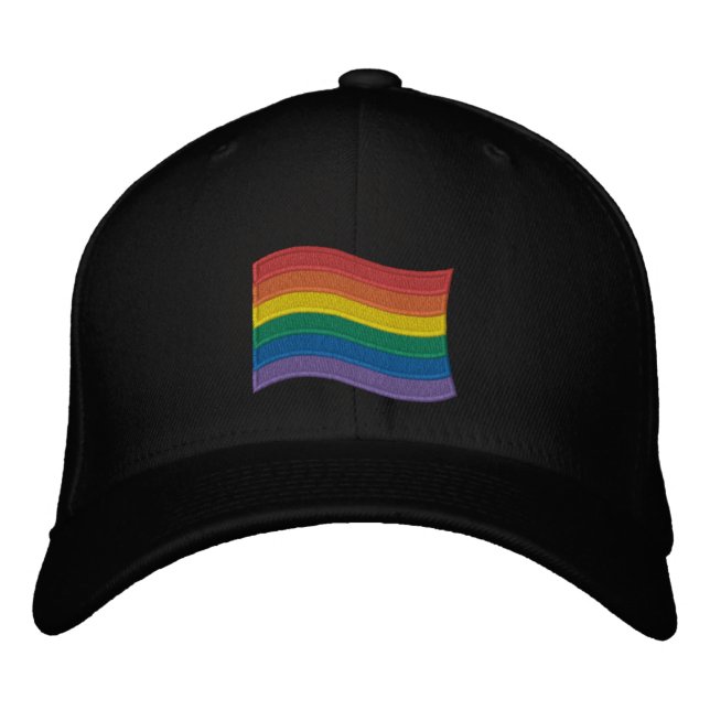 Boné Bandeira Tradicional de Orgulho LGBTQ+ (Frente)