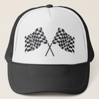 Boné bandeiras transversais checkered