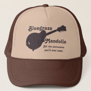 Boné Bandolim do Bluegrass - toda a percussão que voc