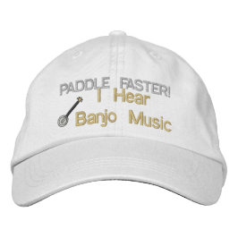 Boné Banjo Music Embroiderada Hat