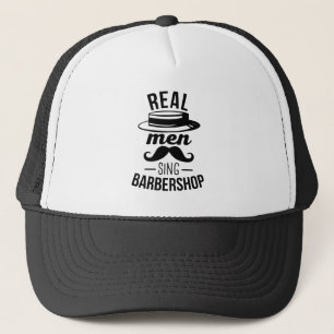 Boné Barbearia Real Men Sing