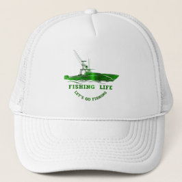 Boné Barco de Pesca