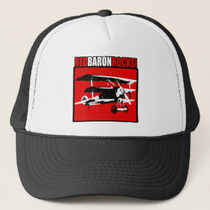 Boné Baron vermelho Rocha!