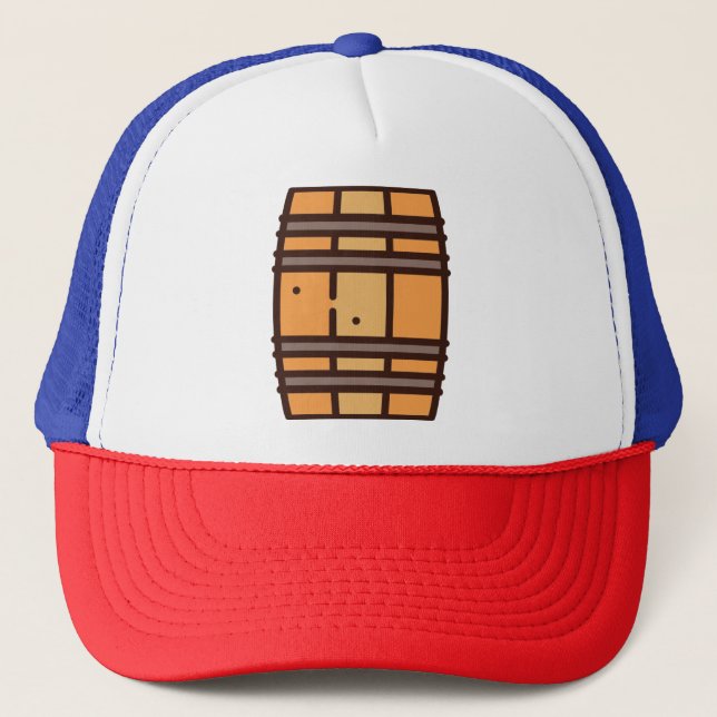 Boné barrel (Frente)