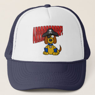 Boné Barrrrrrrrrrrk gosta de um chapéu do pirata