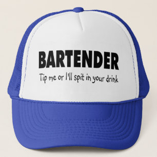 Boné Bartenter derruba me ou o cuspe doente em sua