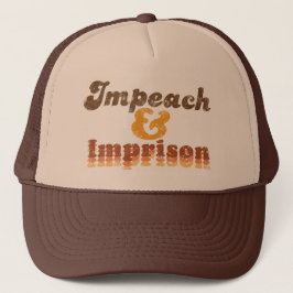 Boné Baseball Cap -- Impeach & Imprison