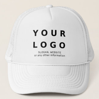 Boné Baseball com Logotipo e Texto Personalizado da Emp