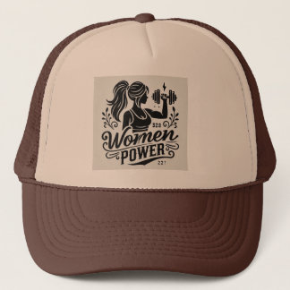 Boné Baseball e Trucker Hats Mulheres Potência