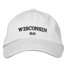 Baseball Hat ajustável em Wisconsin