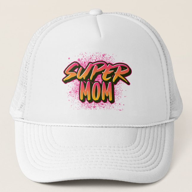 BONÉ BASEBALL INSPIRADO PELO GRAFITE SUPER MOM (Frente)