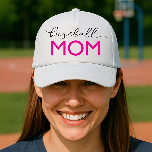 Boné Baseball, mãe esportiva (Criador carregado)