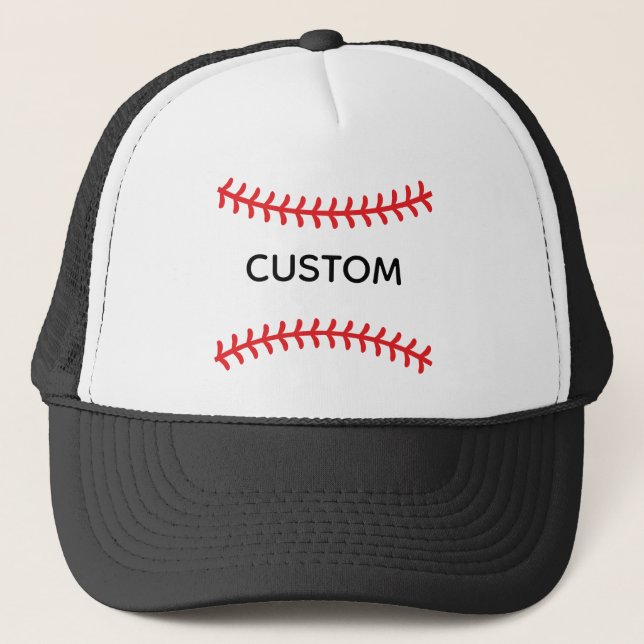 Boné Baseball Nome Personalizado (Frente)
