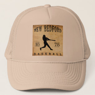 Boné Basebol 1878 de New Bedford Massachusetts