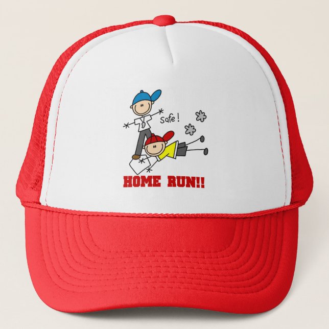 Boné Basebol do home run (Frente)