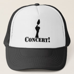 Boné Básico Engraçado Apenas Concerte Música Diverti