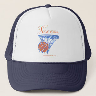 Boné Basquete de Nova York Vintage Design Retro NY Espo