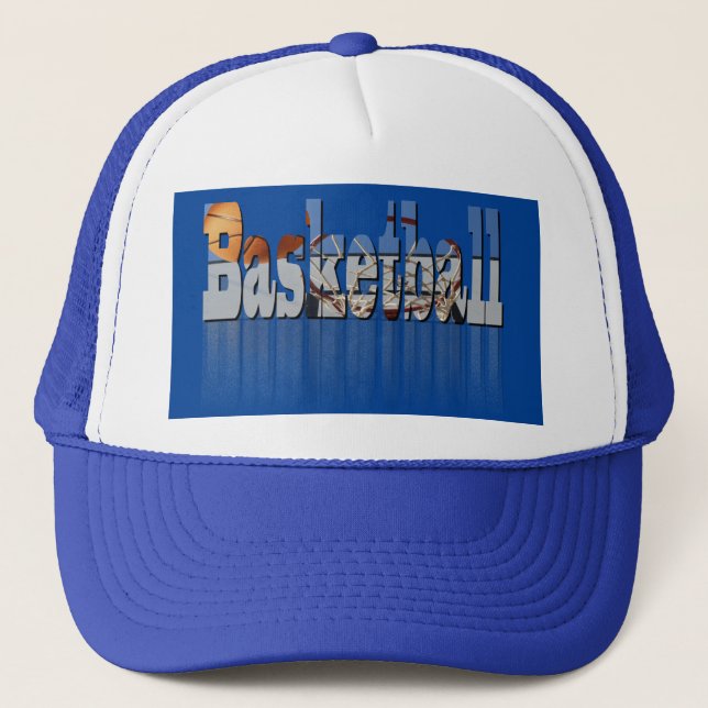 Boné Basquete É O Melhor Jogo, Truckers Hat (Frente)