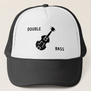 Boné Bass duplo em preto