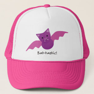 Boné Bat Batático Rosa Bonito e Engraçado