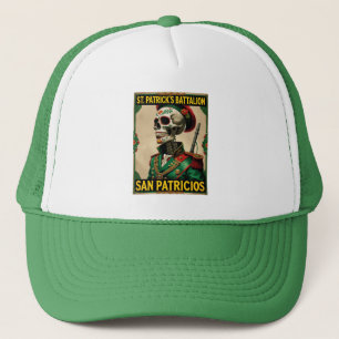 Boné Batalhão de San Patricios Irlandês Mexicano