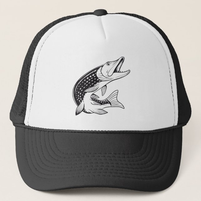 Boné Batata-Pique - Chapéus de pesca - Pike Fisher (Frente)