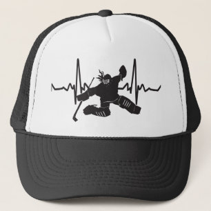 Boné batido de coração do golalie fêmea